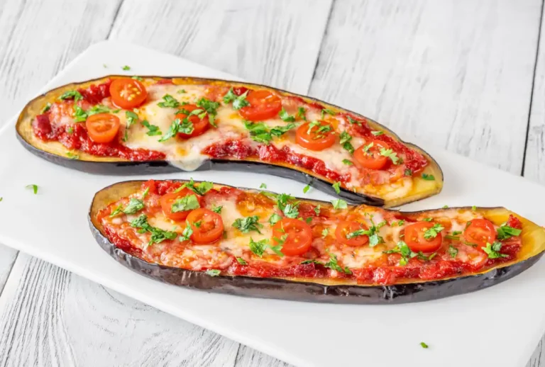 aubergines farcies à la pizzaiola