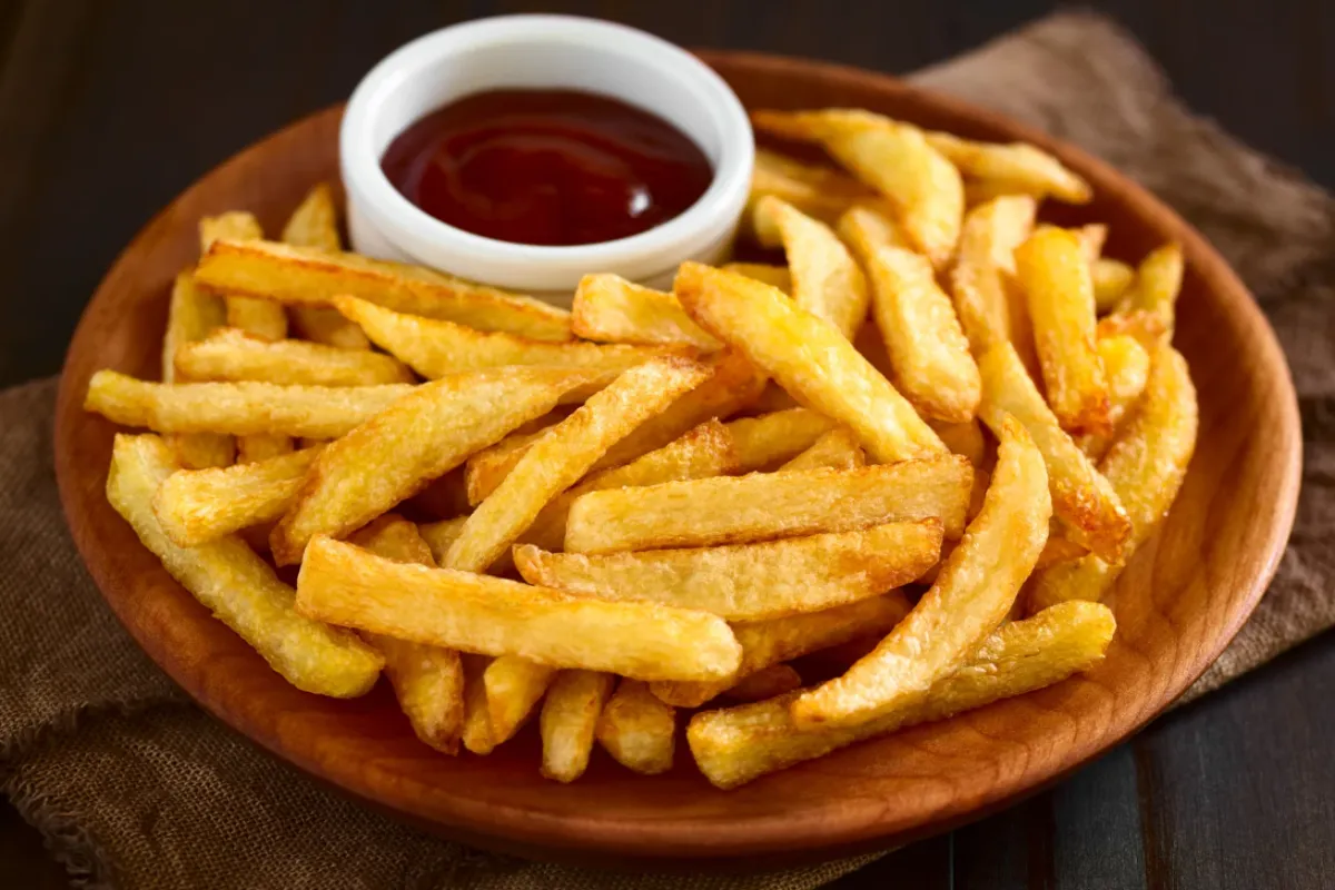Frites croustillantes