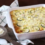 Gratin de courgettes au parmesan