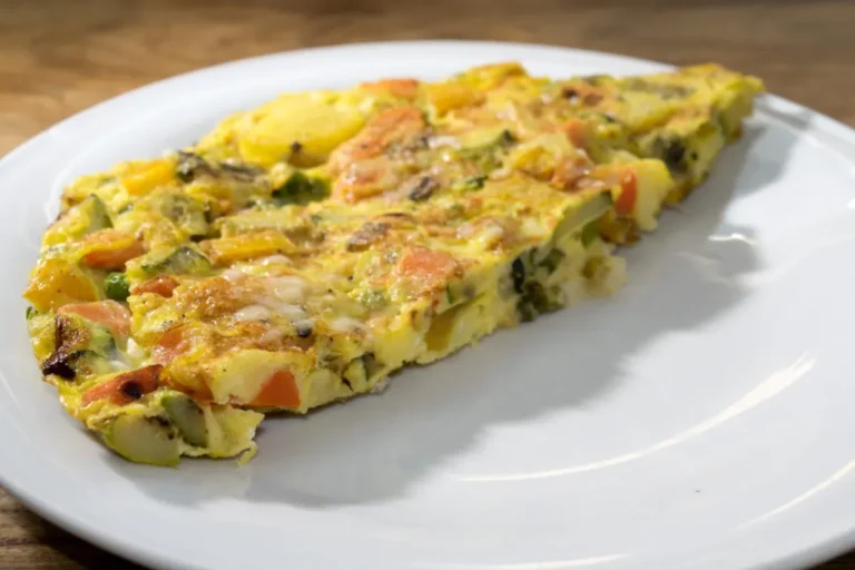 omelette au four aux légumes