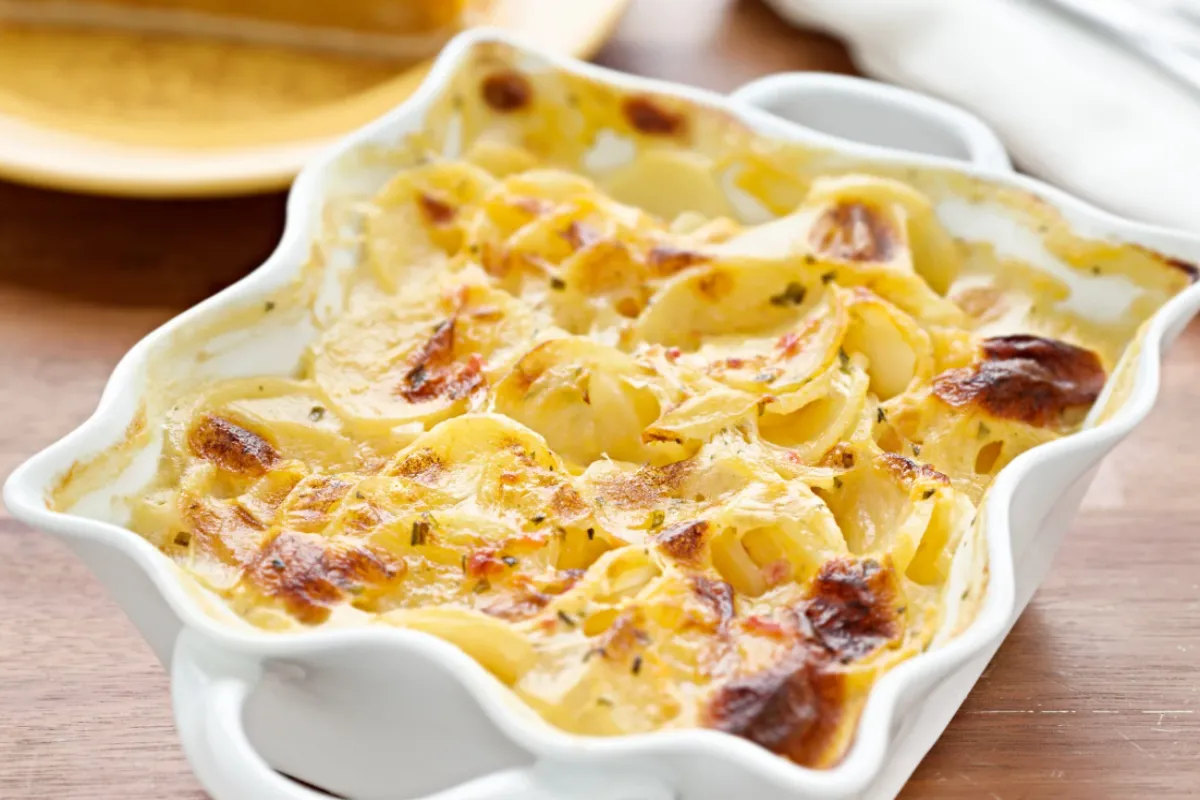 pommes de terre gratinées au fromage
