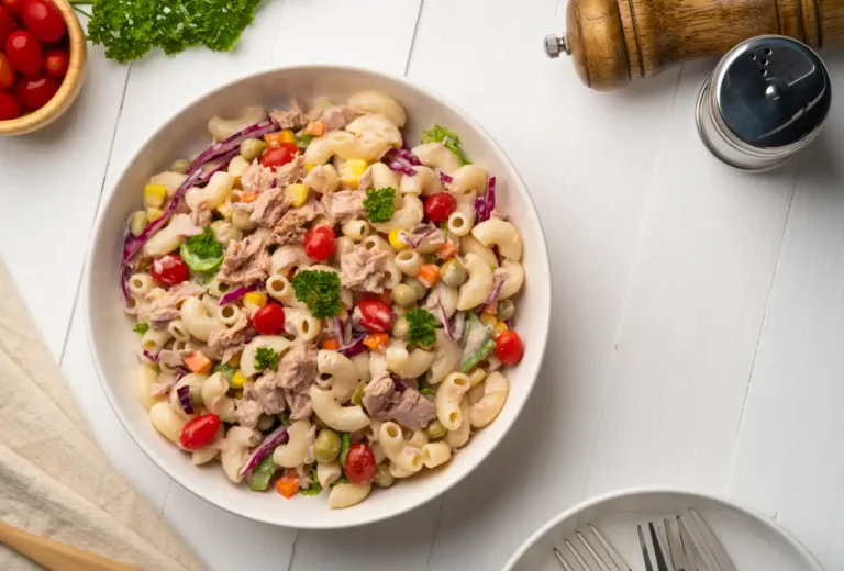 salade de pâtes au thon