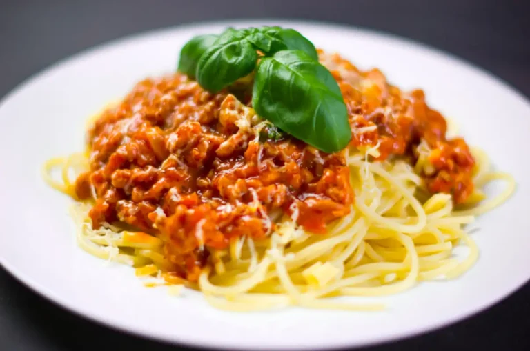 spaghetti à la bolognaise