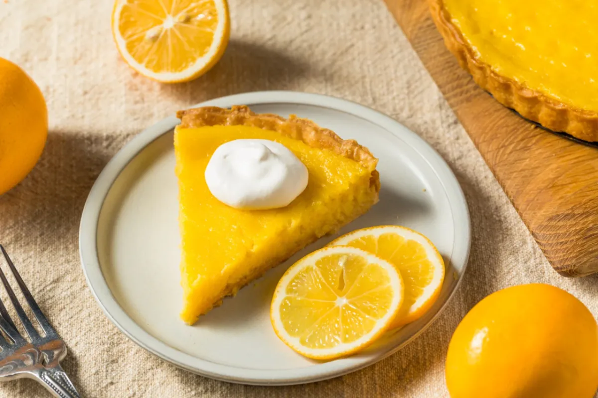 Tarte à l’orange et fromage frais