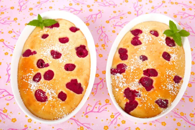 Clafoutis aux framboises