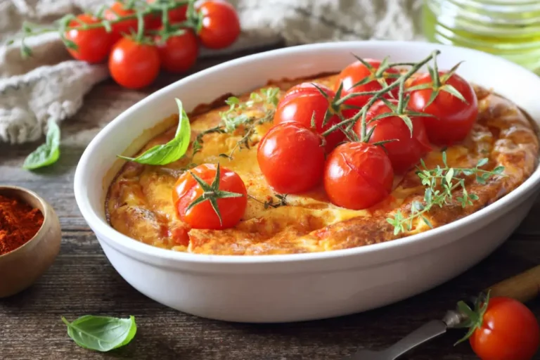 Clafoutis aux tomates et légumes
