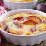 Flan aux prunes