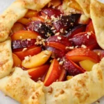 Tarte rustique aux nectarines